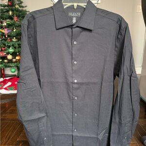 Alfani Men's Charcoal Dress Shirt